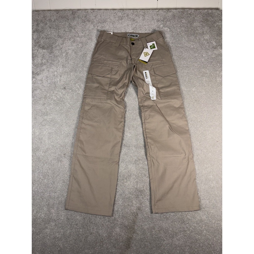 NWT First Tactical Women's V2 Tactical Pants Khaki Size 6 Regular Style 124011